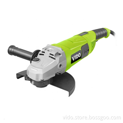 VIDO 230v copper motor large capacity power tools 2600w heavy duty 230mm angle grinder